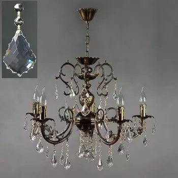 Люстра Ambiente 8888/5 PB New Leaf