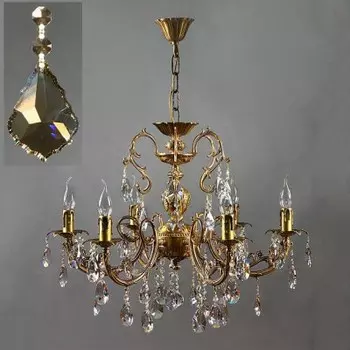 Люстра Ambiente 8888/6 AB Honey Leaf