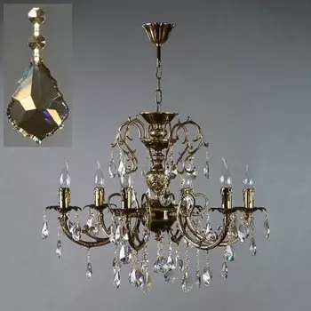 Люстра Ambiente 8888/6 PB Honey Leaf