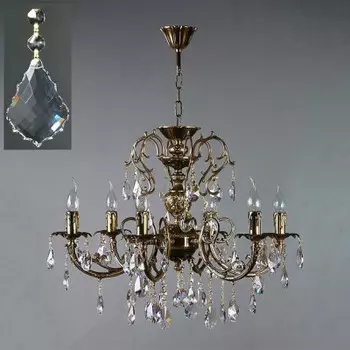 Люстра Ambiente 8888/6 PB New Leaf