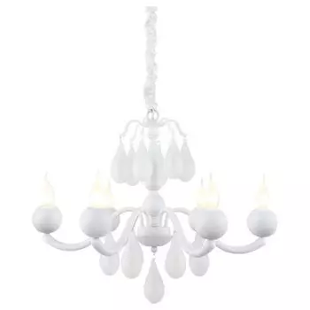 Люстра белая Arte lamp A3229LM-6WH SIGMA