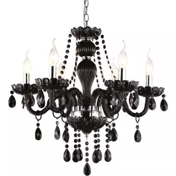 Люстра черная Arte lamp A3964LM-6BK Teatro