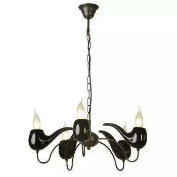 Люстра черная трубки Lussole Loft LSP-9911