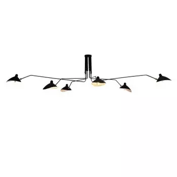 Люстра черная в виде паука LSP-9562