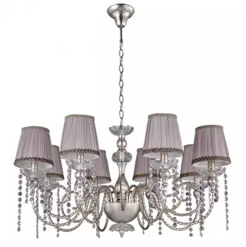 Люстра Crystal lux ALEGRIA SP8 SILVER-BROWN 1040/308