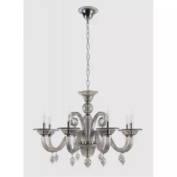 Люстра Crystal lux CAETANO SP-PL8 SMOKE 1291/308