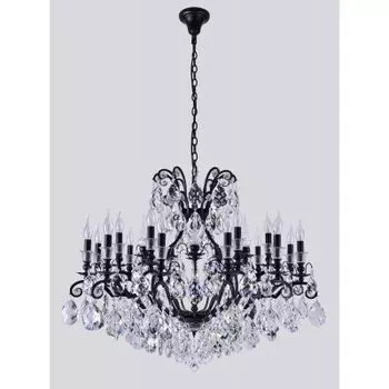 Люстра Crystal lux MAGNIFICO SP19 BLACK/TRANSPARENT 2310/319