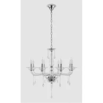 Люстра Crystal lux MONICA SP8 CHROME/TRANSPARENT 2500/308