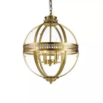 Люстра Delight KM0115P-4M antique brass