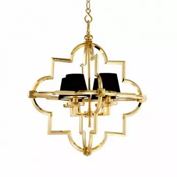 Люстра Delight KM0728P-4M gold/black