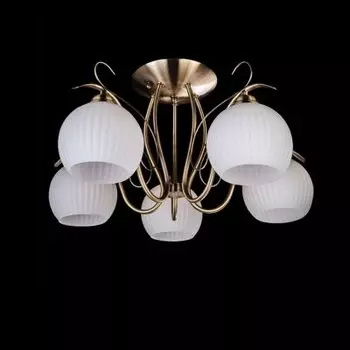 Люстра Eurosvet 7704/5 античная бронза