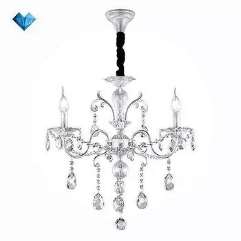 Люстра Евросвет 10064/3 белый с серебром Strotskis