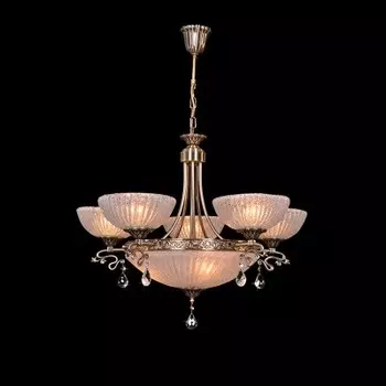 Люстра Евросвет 22791/5+3 античная бронза