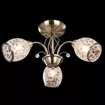 Люстра Евросвет 30026/3 античная бронза