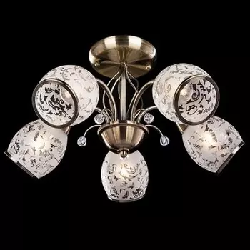 Люстра Евросвет 30026/5 античная бронза