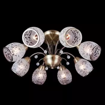 Люстра Евросвет 30026/8 античная бронза