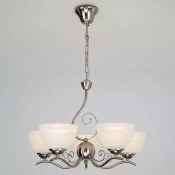 Люстра Евросвет 30116/5 сатин-никель