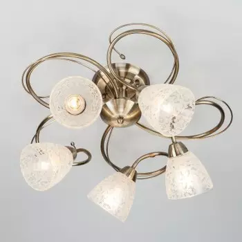 Люстра Евросвет 30130/5 античная бронза