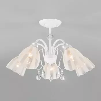 Люстра Евросвет 30155/5 белый Floranse