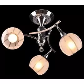 Люстра Евросвет 3353/3 хром/белый (серебристый)