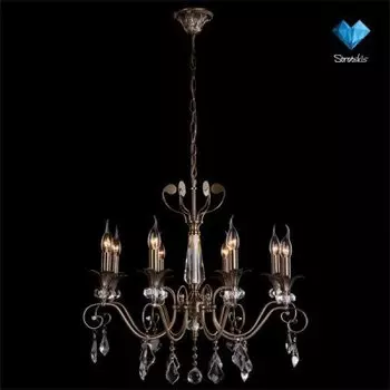 Люстра Евросвет 3395/8 античная бронза