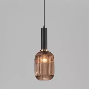 Подвесной светильник Eurosvet 50181/1 Bravo янтарный