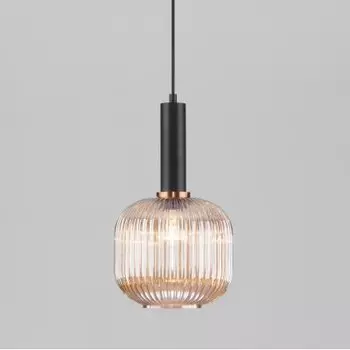 Подвесной светильник Eurosvet 50182/1 Bravo янтарный