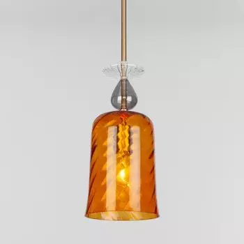 Люстра Eurosvet 50194/1 янтарный Dream