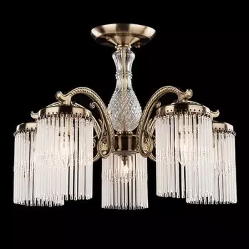 Люстра Eurosvet 60014/5 античная бронза