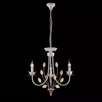 Люстра Евросвет 60023/3 белый с золотом