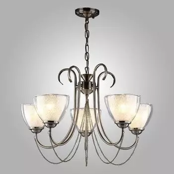 Люстра Евросвет 60047/5 античная бронза