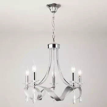 Люстра Евросвет 60064/5 хром