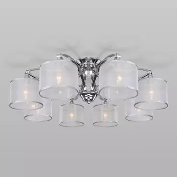 Люстра Eurosvet 60109/8 хром Fabiola