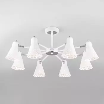 Люстра Eurosvet 70100/8 Trina белый