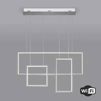 Люстра Eurosvet 90278/3 сатин-никель Smart Direct