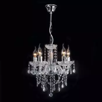 Люстра Евросвет пластиковая 10200/5 хром