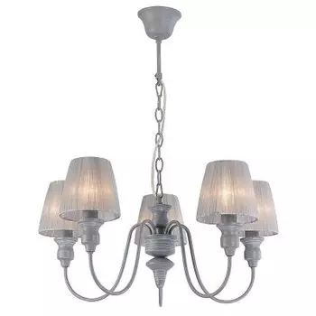 Люстра Favourite 1352-5P серебро патина