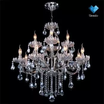Люстра хрустальная Eurosvet 3015/12
