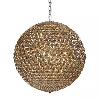 Люстра Illuminati MD103204-9A chrome/smoky