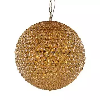 Люстра Illuminati MD103204-9A gold/amber