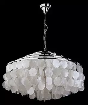 Люстра из ракушек Eurosvet 3535/6 хром