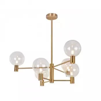 Люстра Киара бронза, диаметр плафонов 15 см d72 h72 E14 6*5W Kink light 07603-6S E14