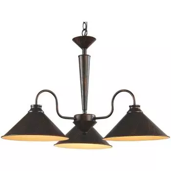 Люстра металлическая Arte lamp A9330LM-3BR Cone