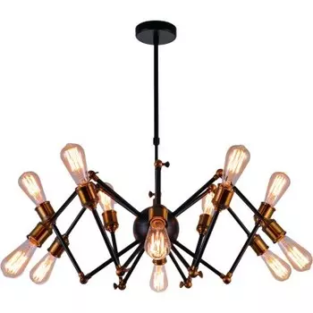 Люстра паук лофт Divinare 3037/03 SP-12 FORMICA