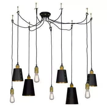 Люстра паук лофт Lussole Loft LSP-9869