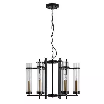 Люстра подвесная Arte Lamp A1688LM-6BK HUGO