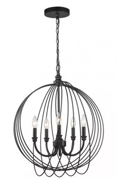 Люстра подвесная Dina TL1185H-05BK Toplight