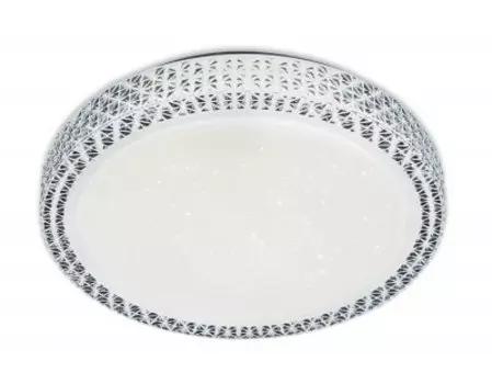 Люстра потолочная Ambrella FF85 WH белый 48W D400*75 (ПДУ ИК) ORBITAL