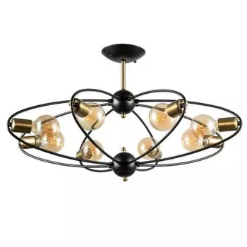 Люстра потолочная Arte Lamp A1963PL-8BK GLASGOW