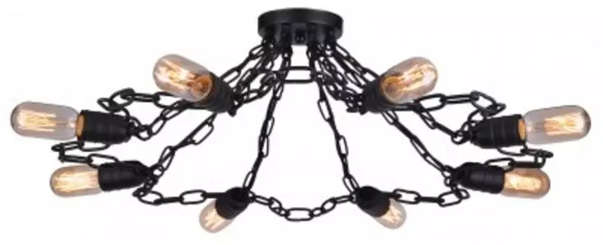 Люстра потолочная Arte Lamp A9344PL-8BK